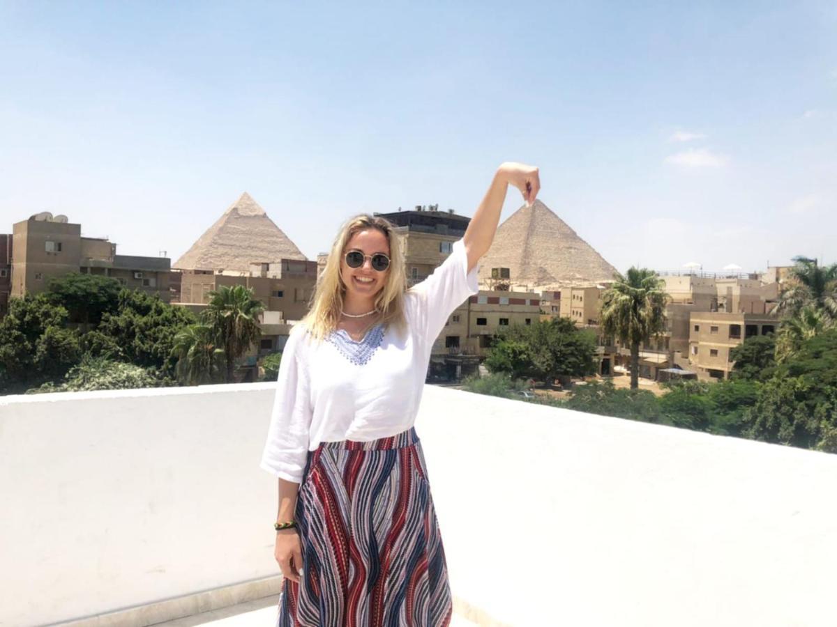 Hotel Nefertiti Pyramids View Kairo Exterior foto