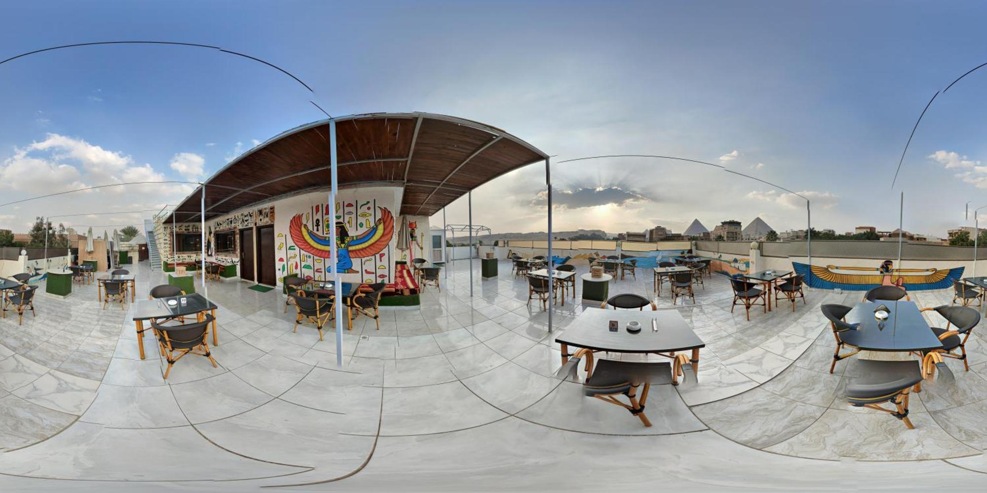 Hotel Nefertiti Pyramids View Kairo Exterior foto