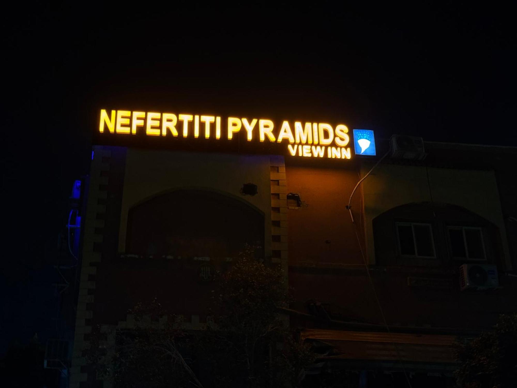 Hotel Nefertiti Pyramids View Kairo Exterior foto